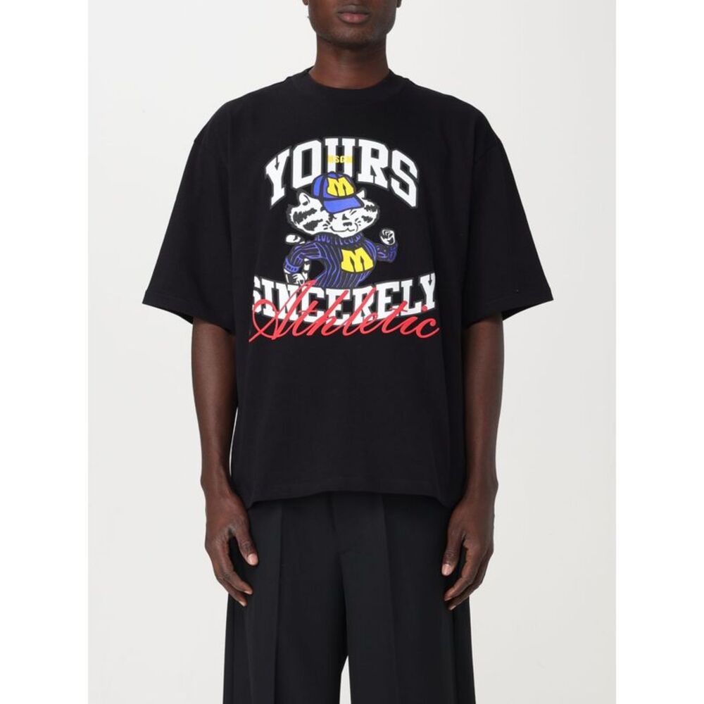 Msgm T-Shirt Men Black